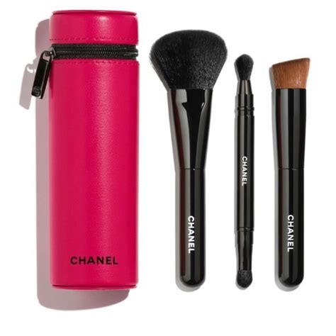 chanel travel makeup brush set|chanel diva brush set 2023.